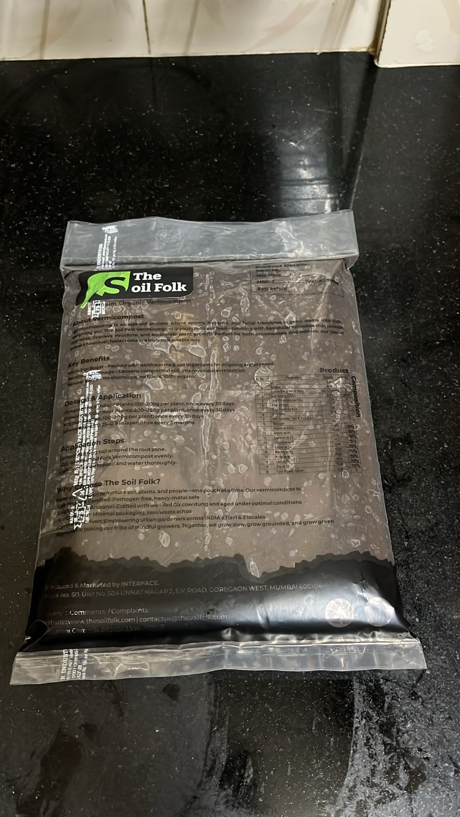 Premium Organic Vermicompost (TSF ENRICHER)