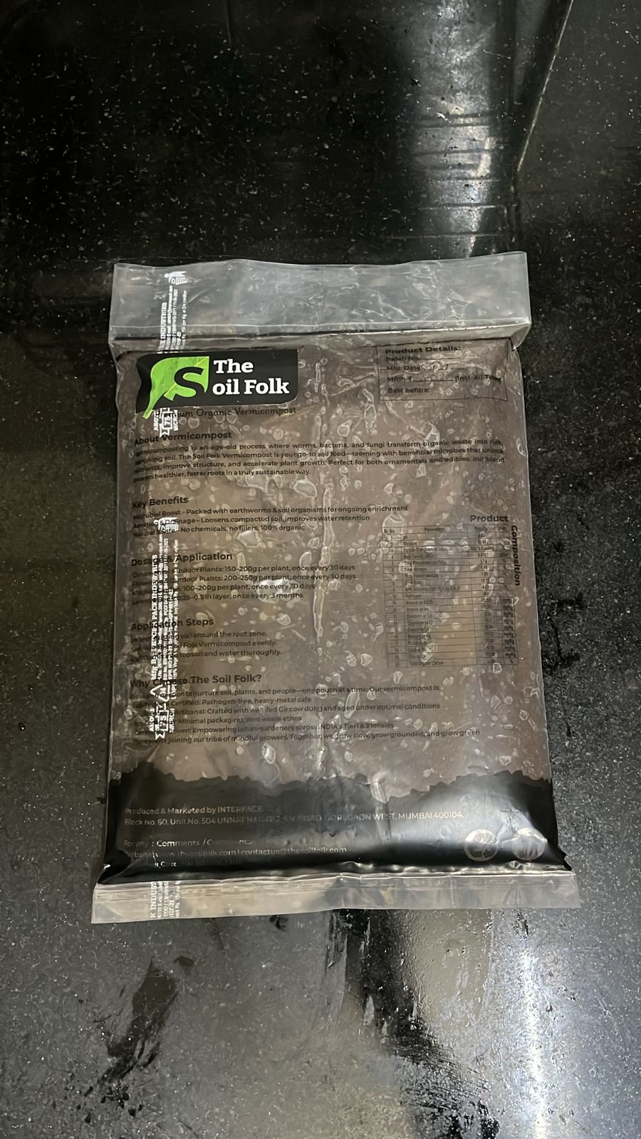 Premium Organic Vermicompost (TSF ENRICHER)